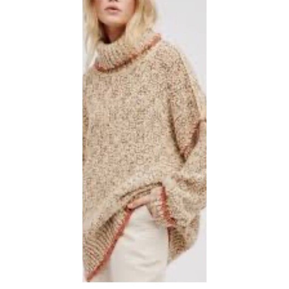 Free People Echo Flecked Knitted Sweater Women's Size Medium - Picture 2 of 10